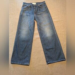 Mother Superior The Dodger Flood Jeans In Digital Underground, Size 28